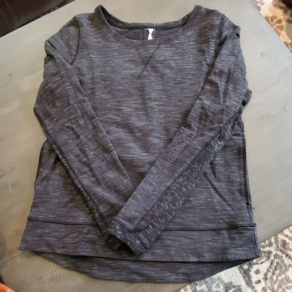 Lululemon heathered grey pullover